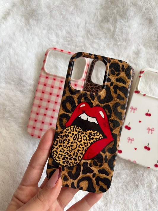 Leopar Desenli Lüx Premium Kılıf **280