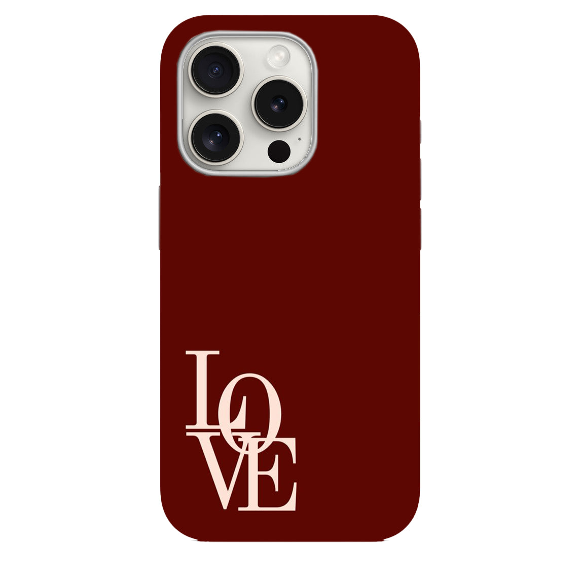Love Yazılı Desenli Lüx Premium Telefon Kılıfı **502