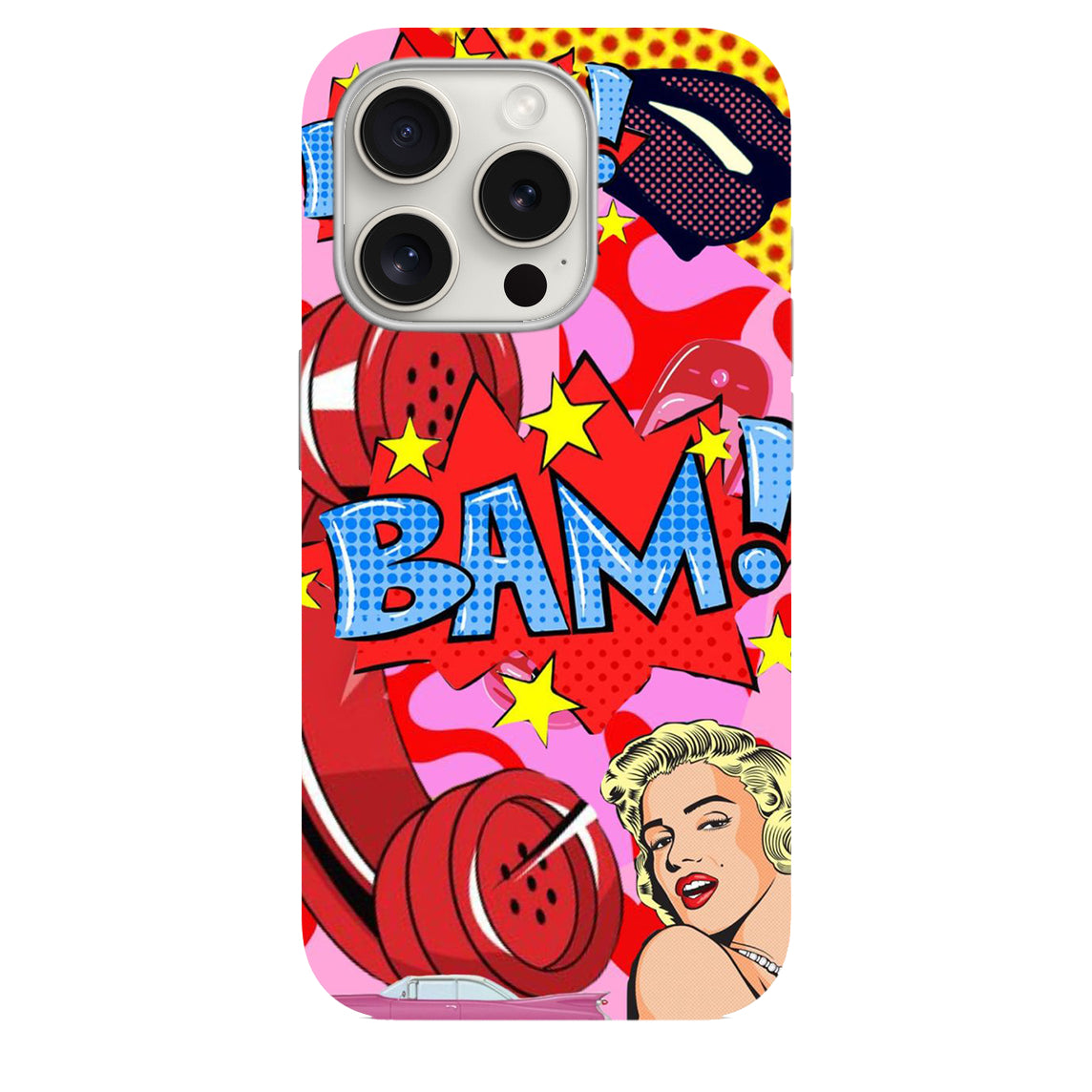 Pop Art Lüx PremiumTelefon Kılıfı --- 0047