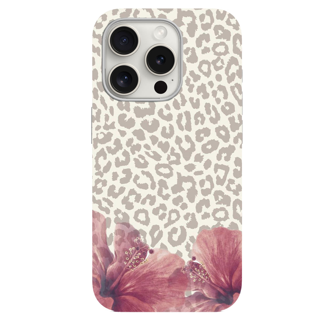 Soft Leopar Desenli Lüx Premium Telefon Kılıfı --- 105
