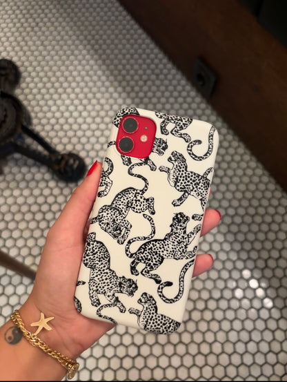 Leopar Desen Lüx Premium Telefon Kılıfı --- 0081