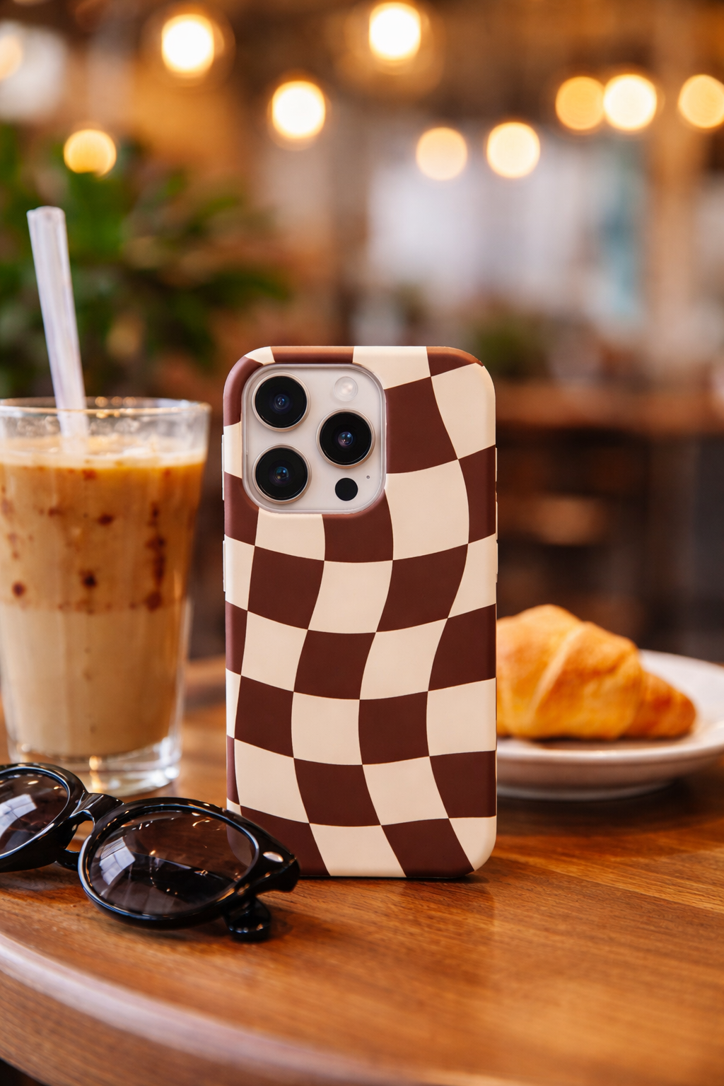 Lüx Premium Düzensiz Desenli Telefon Kılıfı --- 0093