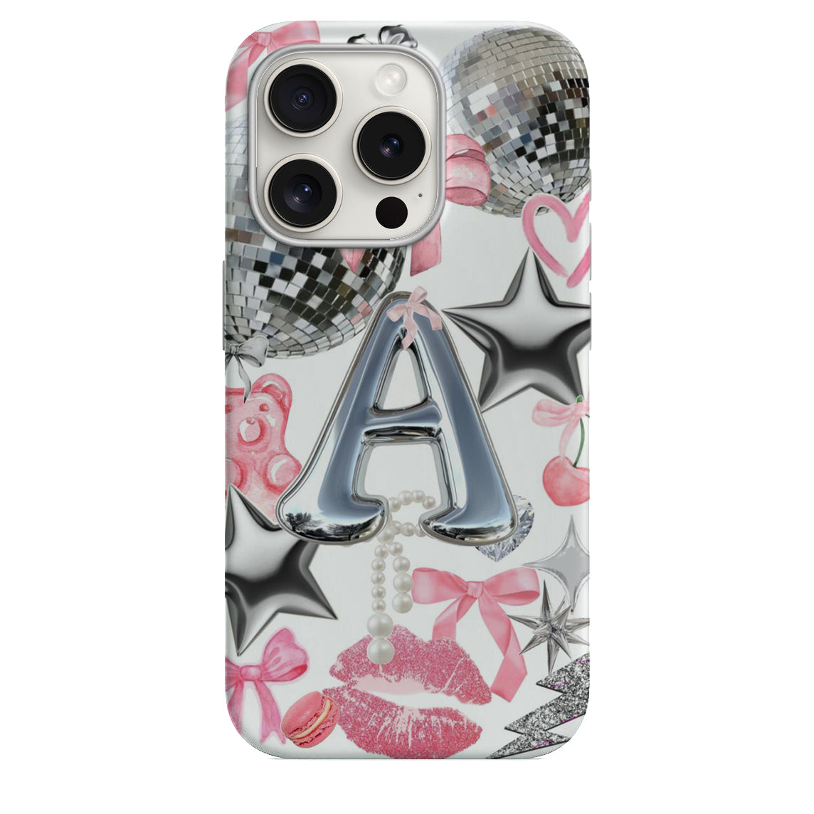Harfli Lüx Premium Telefon Kılıfı 579