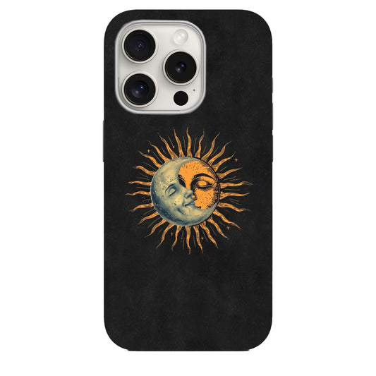 Ay & Güneş Uyumu Lüx Premium Telefon Kılıfı --- 232