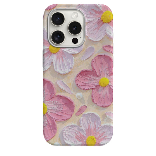 Çiçek Desenli Lüx Premium  Telefon Kılıfı ----007