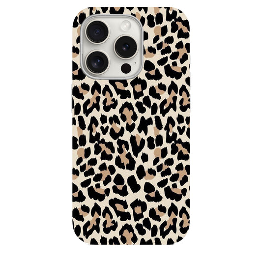 Leopar Desenli Lüx Premium Telefon Kılıfı -- 132