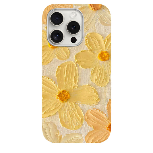 Renkli Çiçekler Lüx Premium Telefon Kılıfı --- 0074